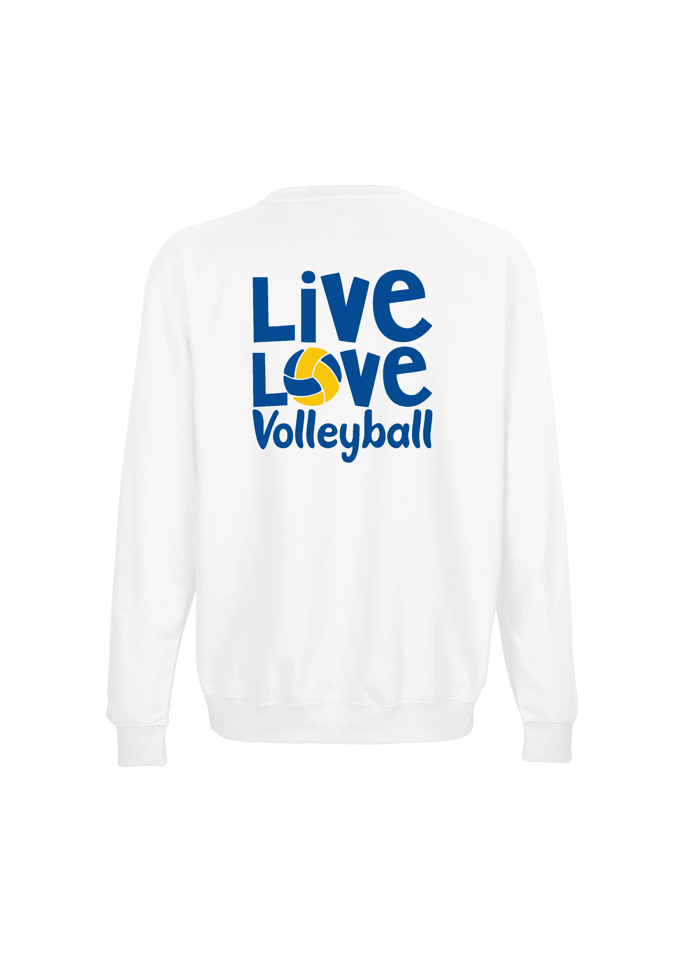 Sudadera blanca 004 Club Voley Playa Kzero12 - CVK004-COLUMBIABLANCOATRAS